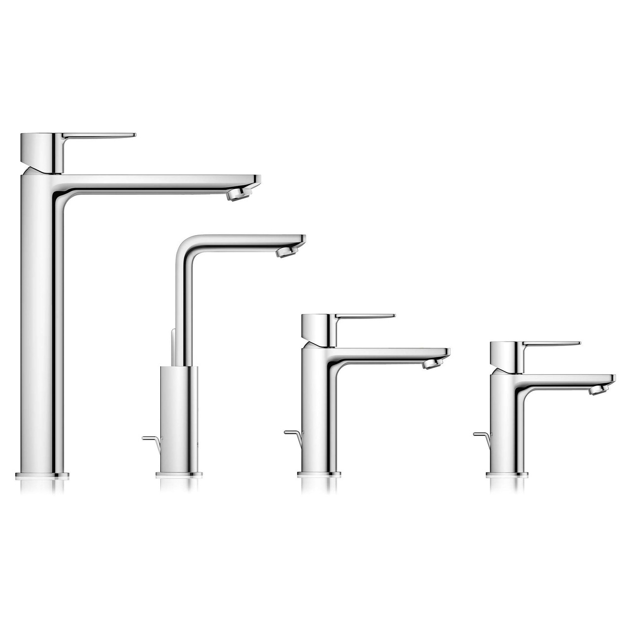 Grohe Lineare 2382400A Single Hole Single-Handle XS-Size Bathroom Faucet 1.2 GPM in Grohe Chrome
