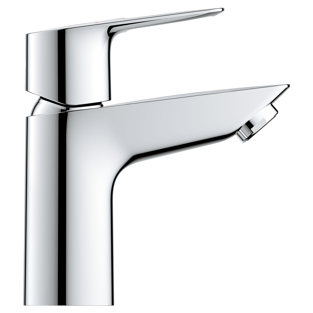 Grohe Bauloop 23085001 Single Hole Single-Handle S-Size Bathroom Faucet 1.2 GPM Less Drain in Grohe Chrome
