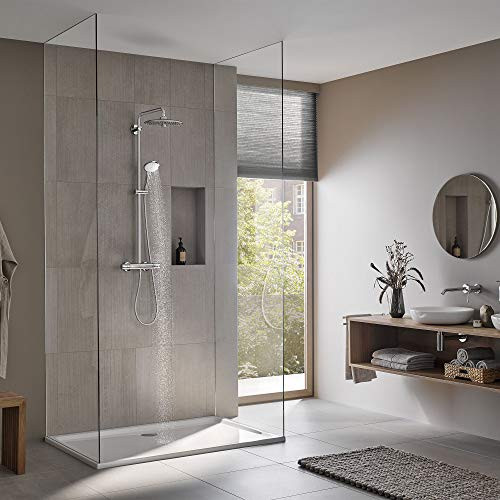 Grohe Euphoria 26728000 CoolTouch Thermostatic Shower System in Grohe Chrome