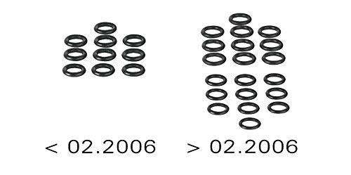 Grohe Repair Parts 0128300M O-Ring (6 X 2mm) in Grohe Chrome