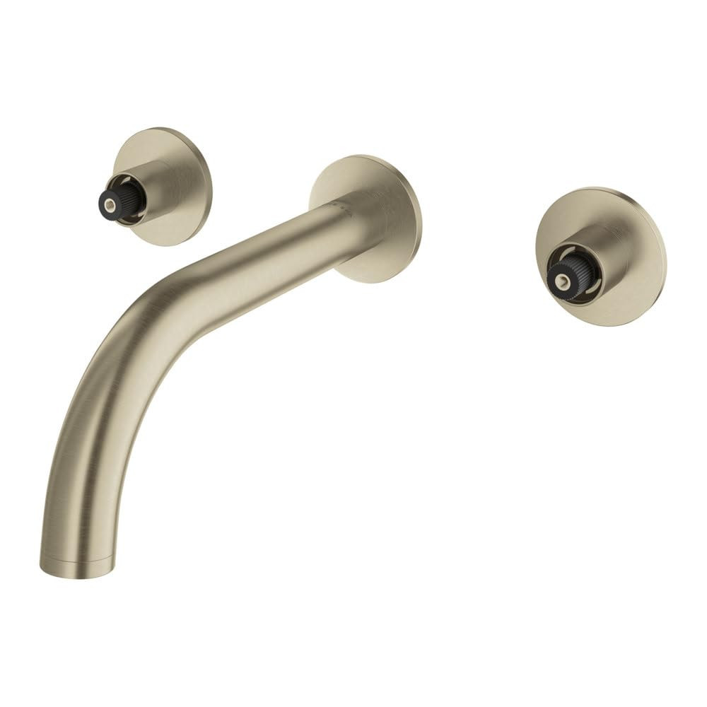 Grohe Atrio 20663000 2-Handle Wall Mount Faucet 1.2 GPM in Grohe Chrome