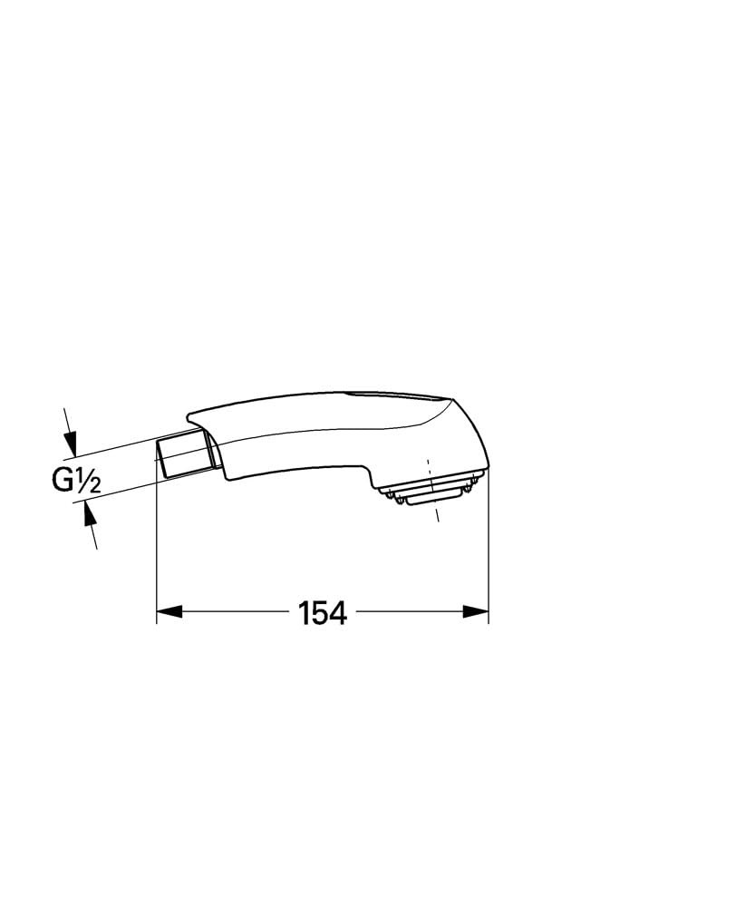 Grohe Repair Parts 46312SD0 Pull-Out Spray in Grohe Stainless Steel, Brushed