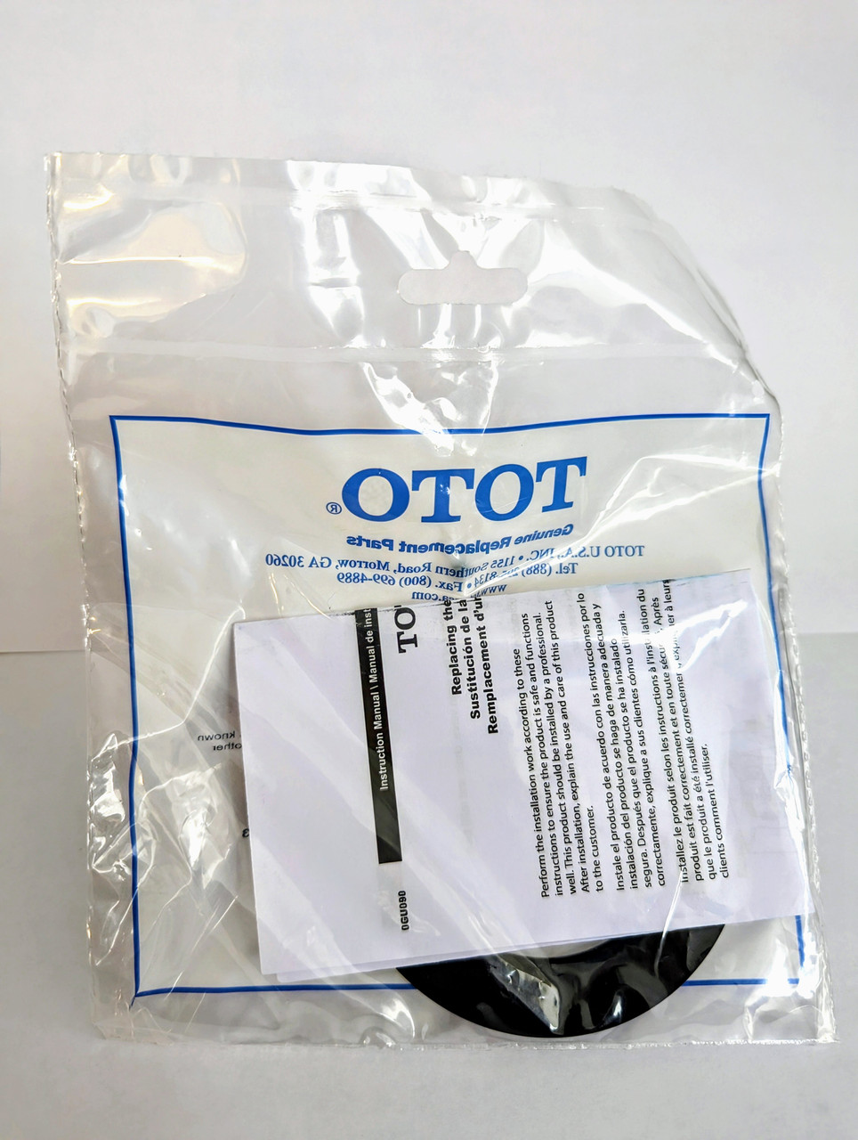 Toto THU407 Replacement Seal Gasket for Drain Valve Tower