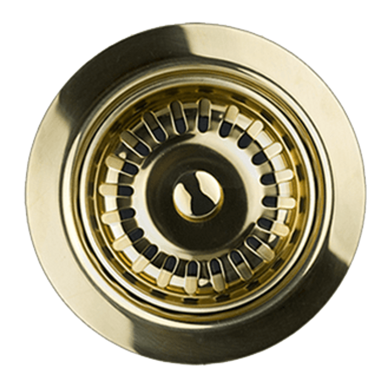 Mountain Plumbing MT3140/SB 1-1/4" P-Trap - Traditional Style with High Box Flange in Satin Brass Finish