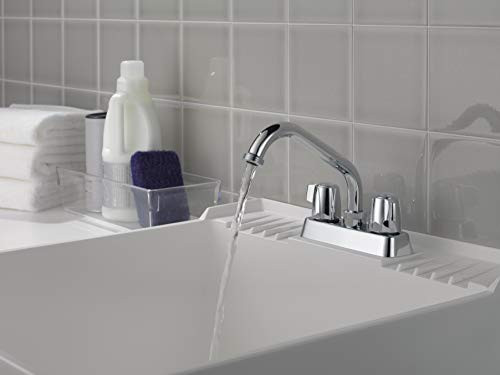 Peerless P299232 Core: Two Handle Laundry Faucet Without PopUp: Chrome