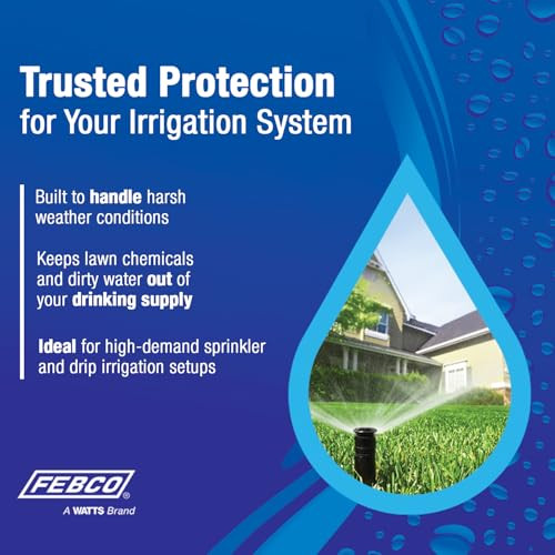 Febco 765 3/4 Inch Bronze Pressure Vacuum Breaker Backflow Preventer with Quarter Turn Shutoffs and Freeze Sensor - T765DBV