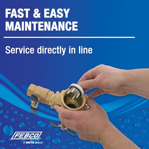 FEBCO T765EUB Pressure Vacuum Breaker 1 Inch Union Bronze