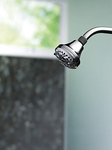 Peerless Universal Showering Components 76551C Water-Saving Five Spray Massage Shower Head in Chrome Finish