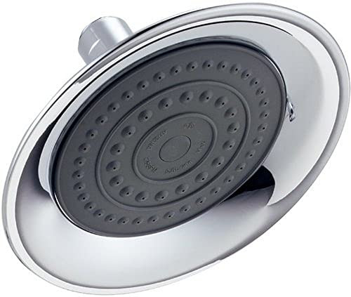 Delta Universal Showering Components RP61181 Single-Setting Raincan Shower Head in Chrome Finish