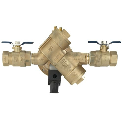 Watts F683006 RPZ Backflow Preventer 3/4 Inch Lead Free Bronze