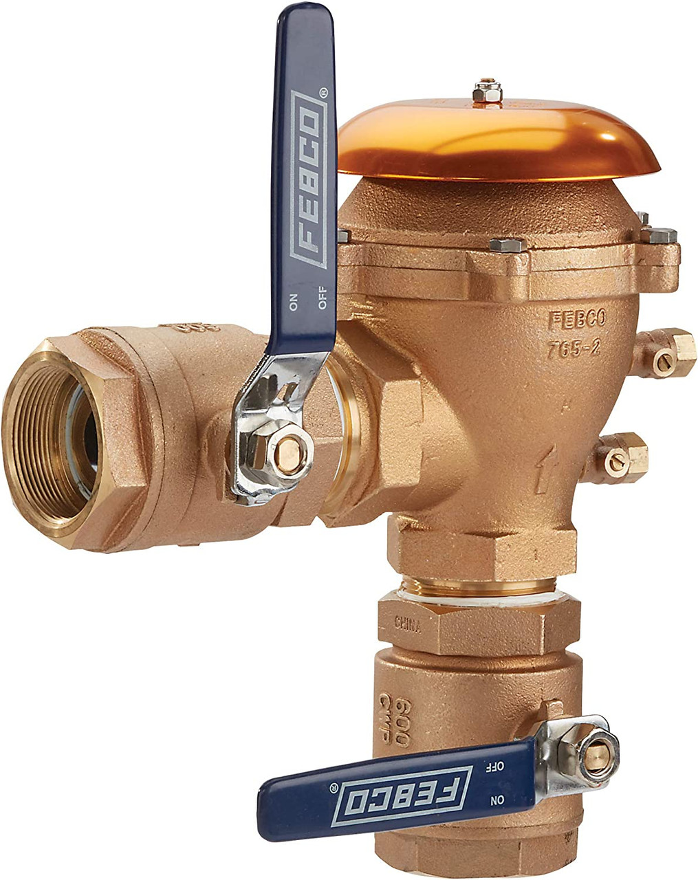 FEBCO T765HBV Pressure Vacuum Breaker 2 Inch Bronze Freeze Sensor