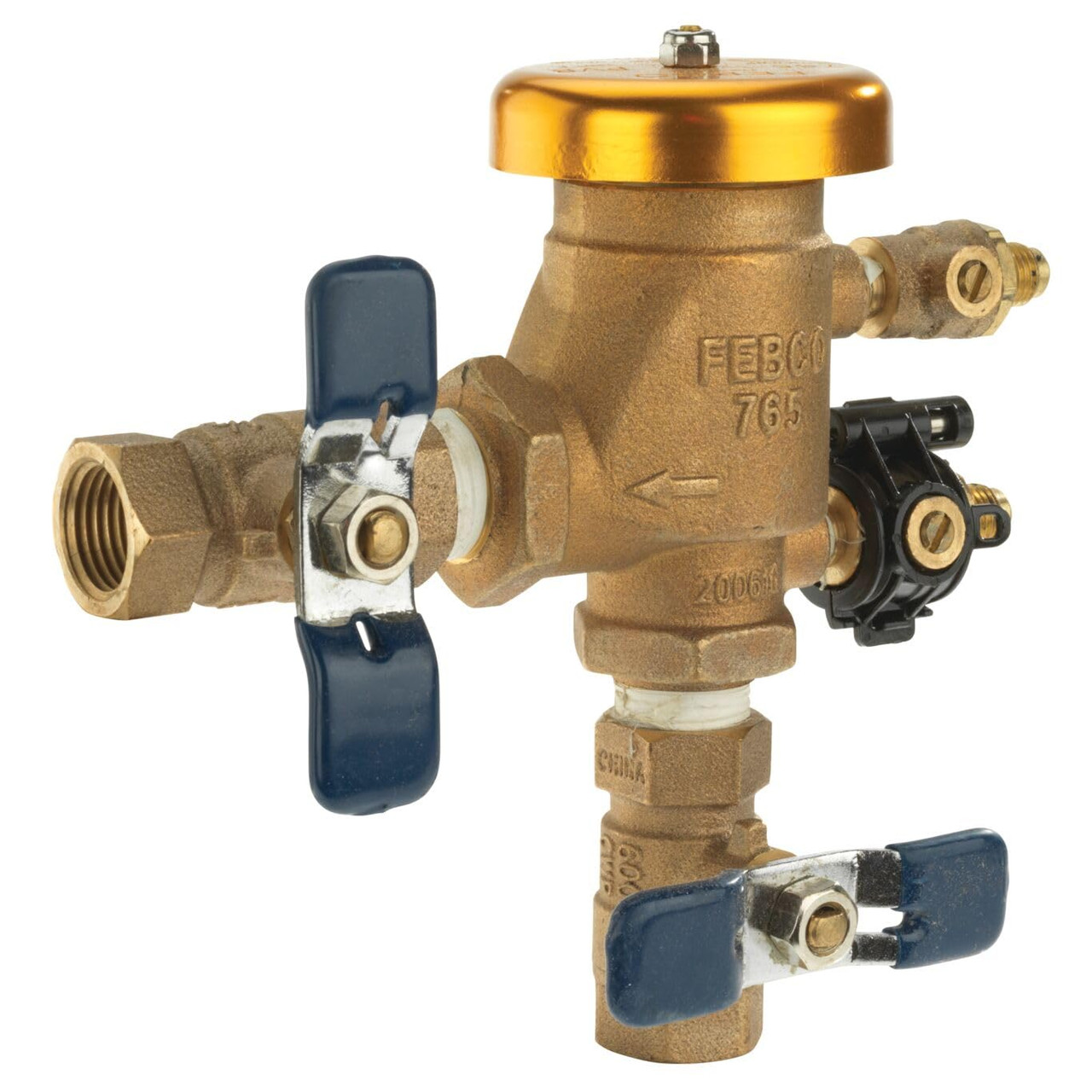 FEBCO T765CBV Pressure Vacuum Breaker 1/2 Inch Bronze Freeze Sensor