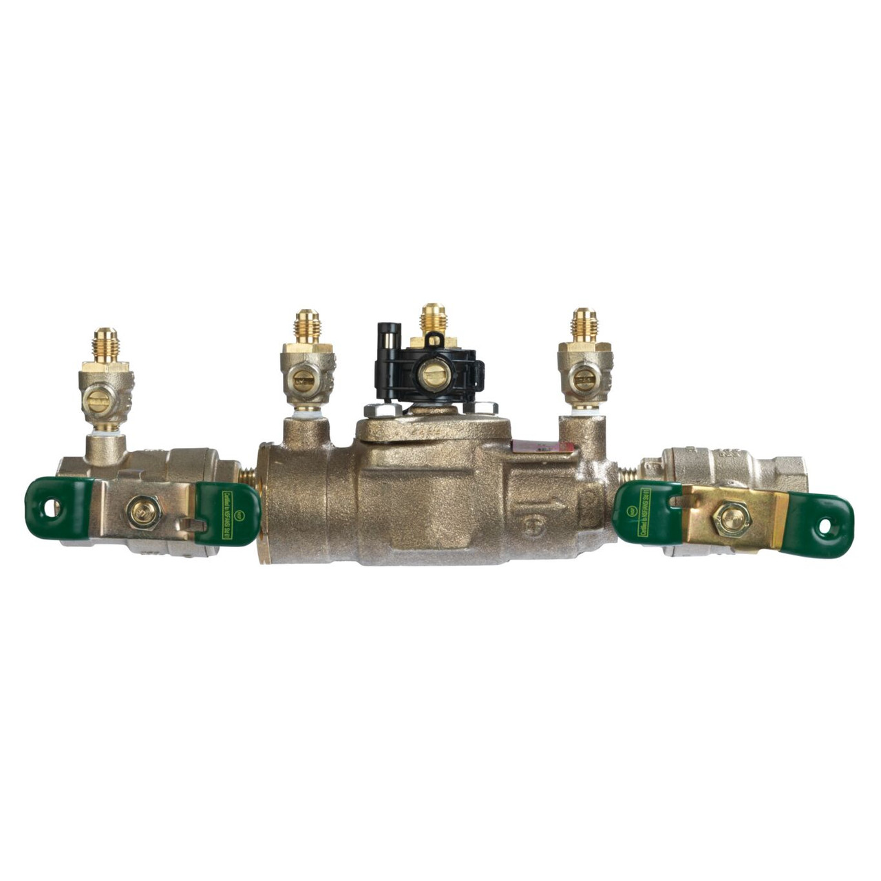 Watts Series 007 Double Check Backflow Preventer 3/4 Inch Bronze Quarter Turn