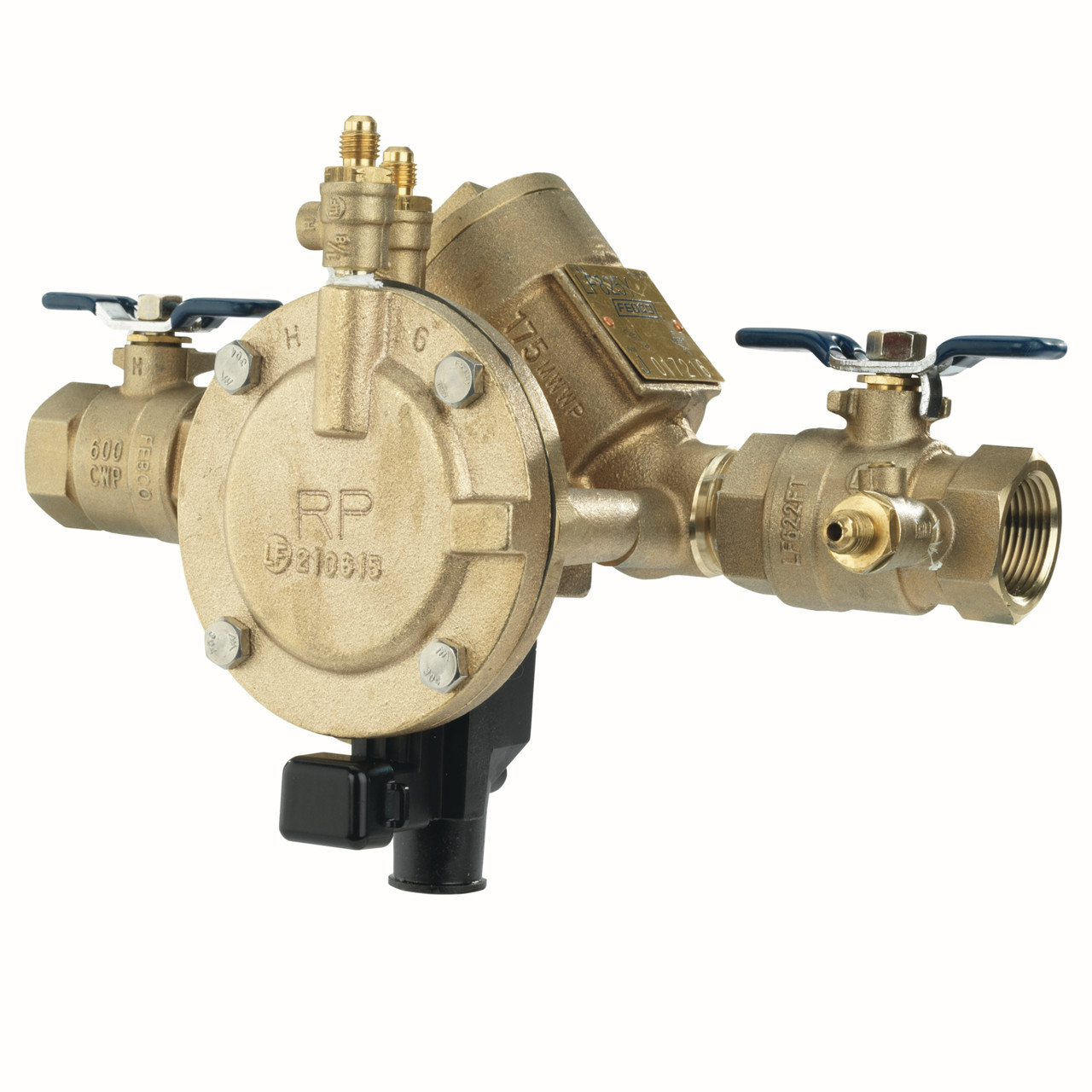 Watts LF825Y RPZ Backflow Preventer 1 Inch Lead Free Bronze