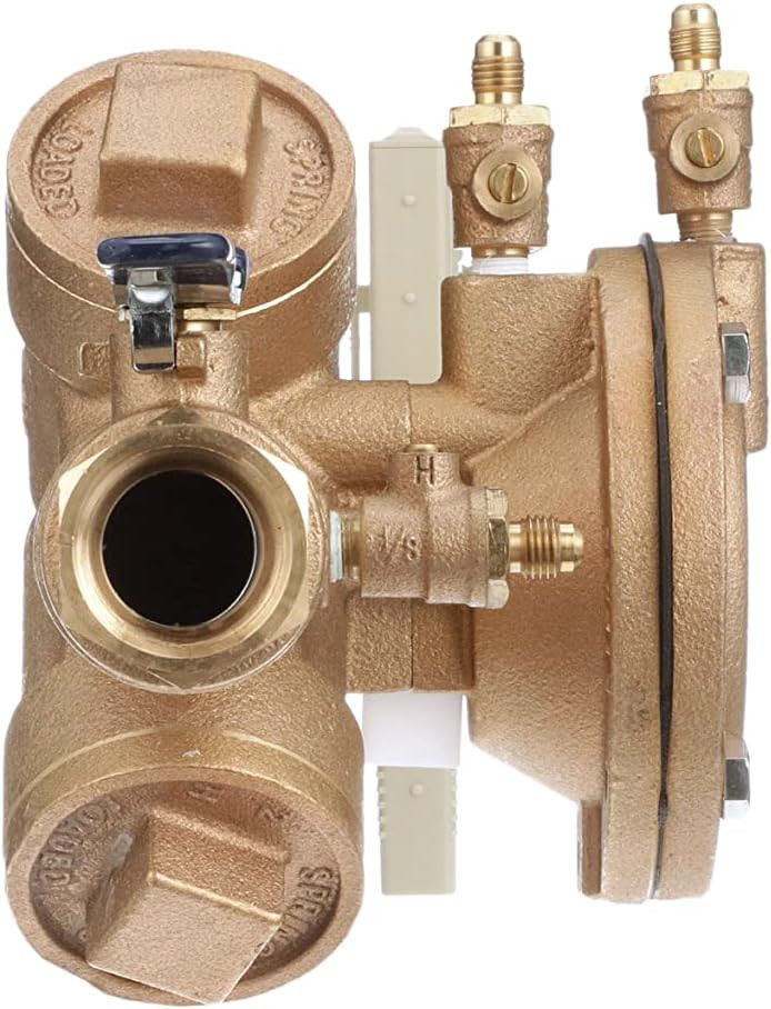 FEBCO 825EBV RPZ Backflow Preventer 1 Inch Bronze