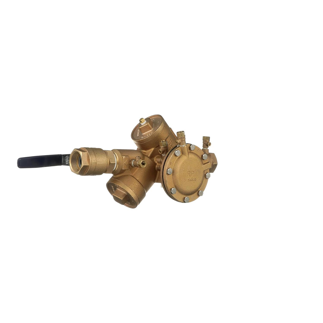 FEBCO 825GBV Reduced Pressure Zone Backflow Preventer 1-1/2 Inch Bronze