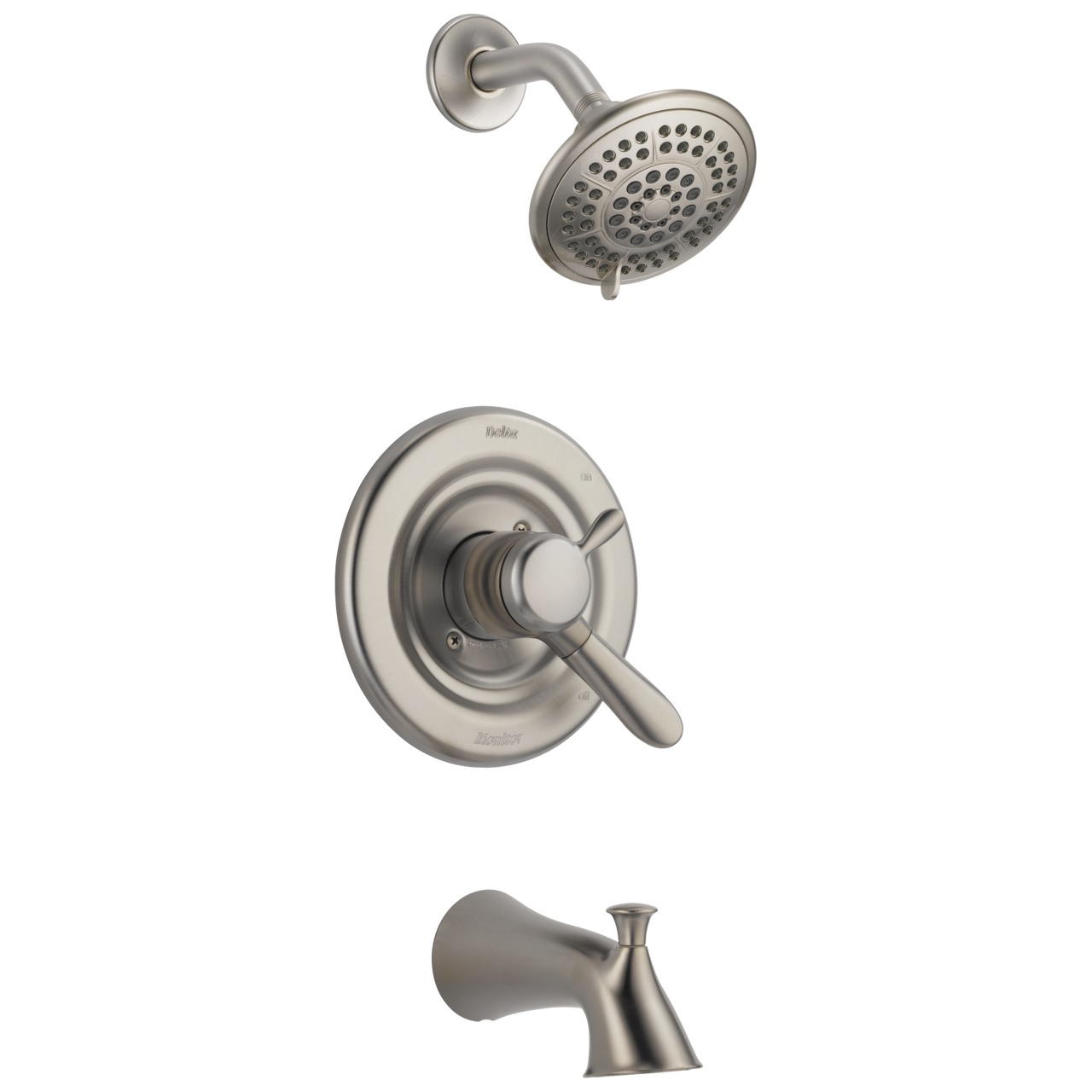 Delta T17438-SSH2O Lahara Monitor(R) 17 Series Tub and Shower Trim STAINLESS
