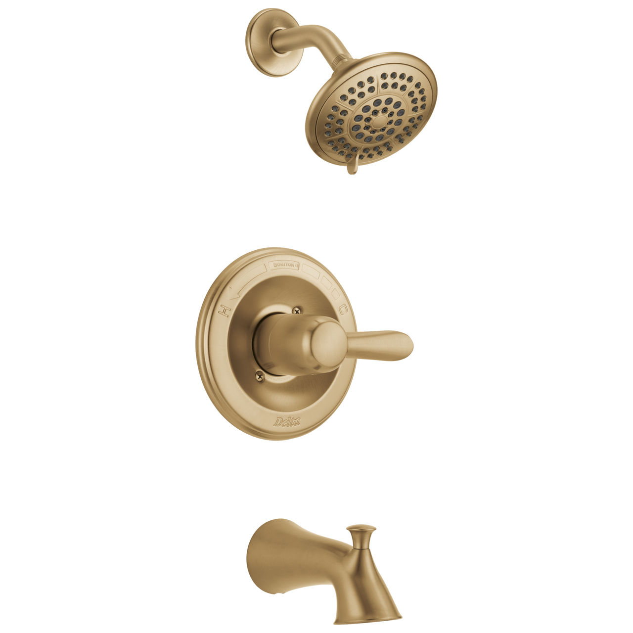 Delta T14438-H2O Lahara Monitor(R) 14 Series Tub and Shower Trim CHROME