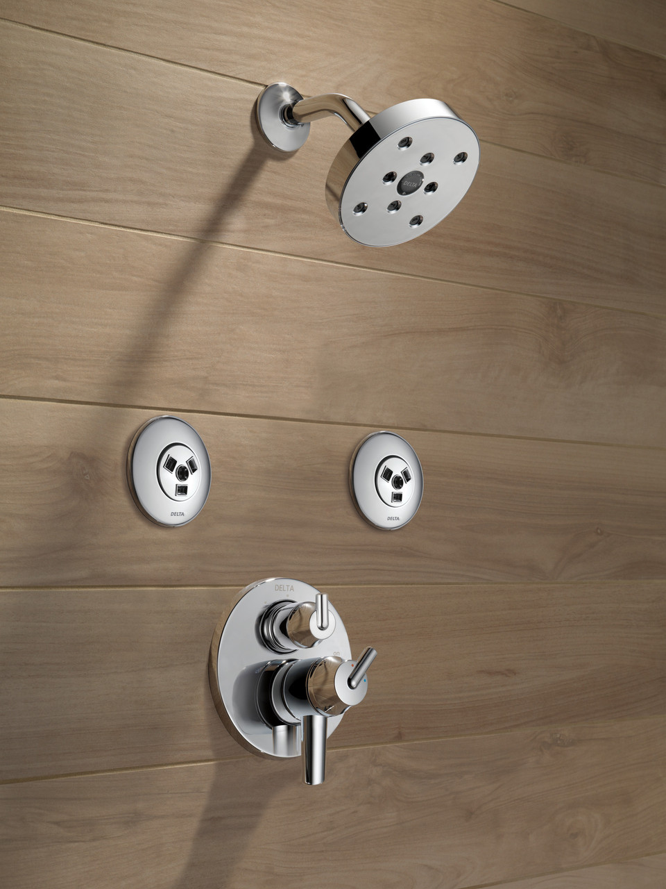 Delta Trinsic Contemporary Two Handle Monitor 17 Series Valve Trim with 3-Setting Integrated Diverter