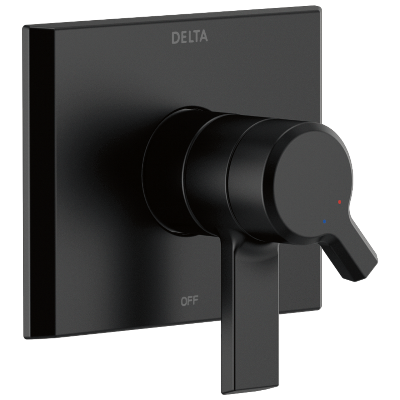 Delta Pivotal Monitor 17 Series Valve Only Trim in Matte Black Finish - T17099-BL
