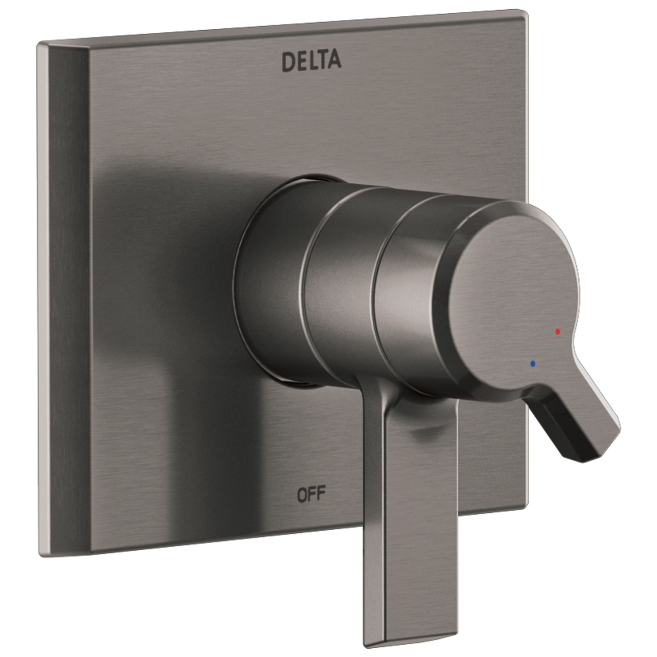 Delta Pivotal Monitor 17 Series Valve Only Trim in Lumicoat Black Stainless Finish - T17099-KS-PR