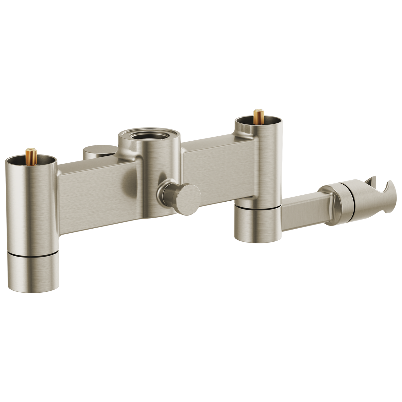 Brizo Kintsu Two-Handle Tub Filler Body Assembly - Less Handles in Luxe Nickel Finish - T70310-NKLHP