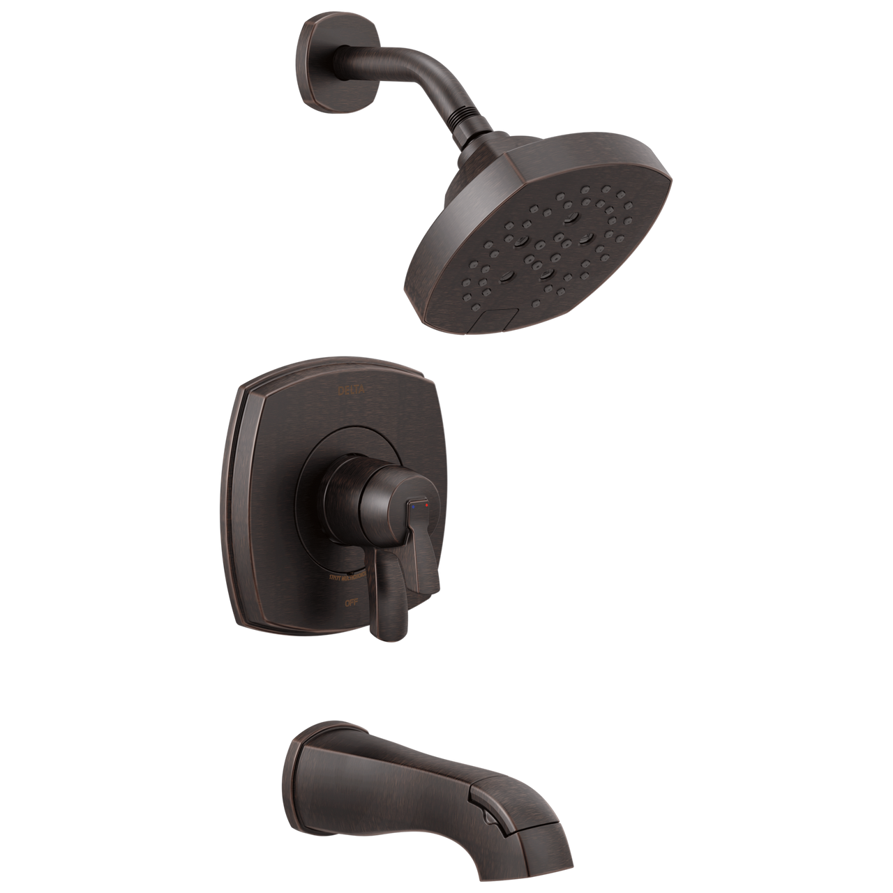 Delta Stryke 17 Series Tub & Shower Only in Venetian Bronze Finish - T17476-RB