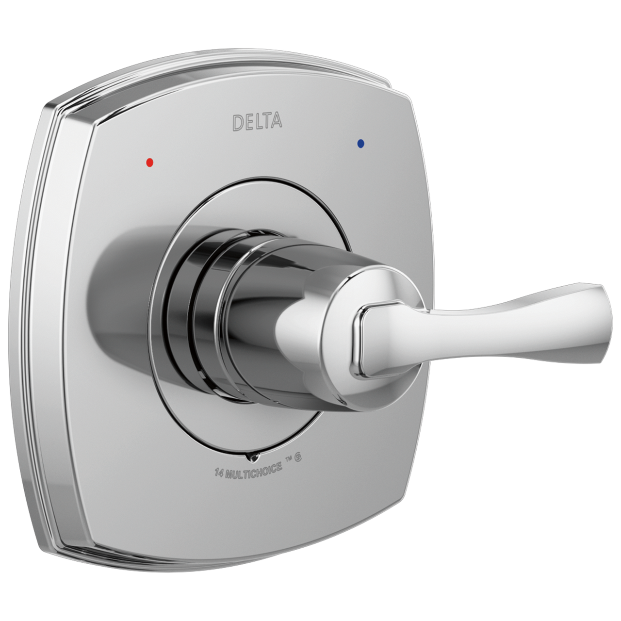 Delta Stryke 14 Series Valve Only in Chrome Finish - T14076
