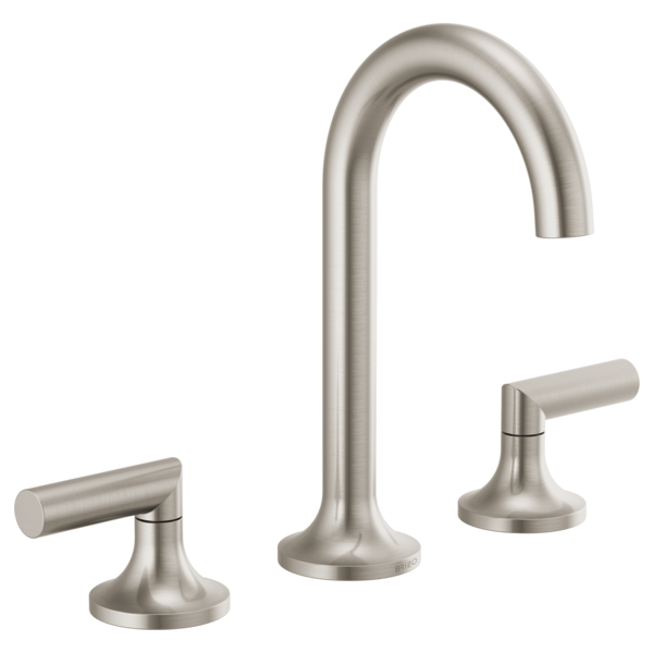 Brizo Odin Widespread Lavatory Faucet - Less Handles in Brushed Nickel Finish - 65375LF-BNLHP