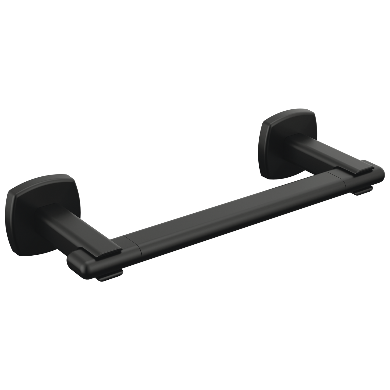 Brizo Allaria 8" Towel Bar in Matte Black Finish - 694767-BL
