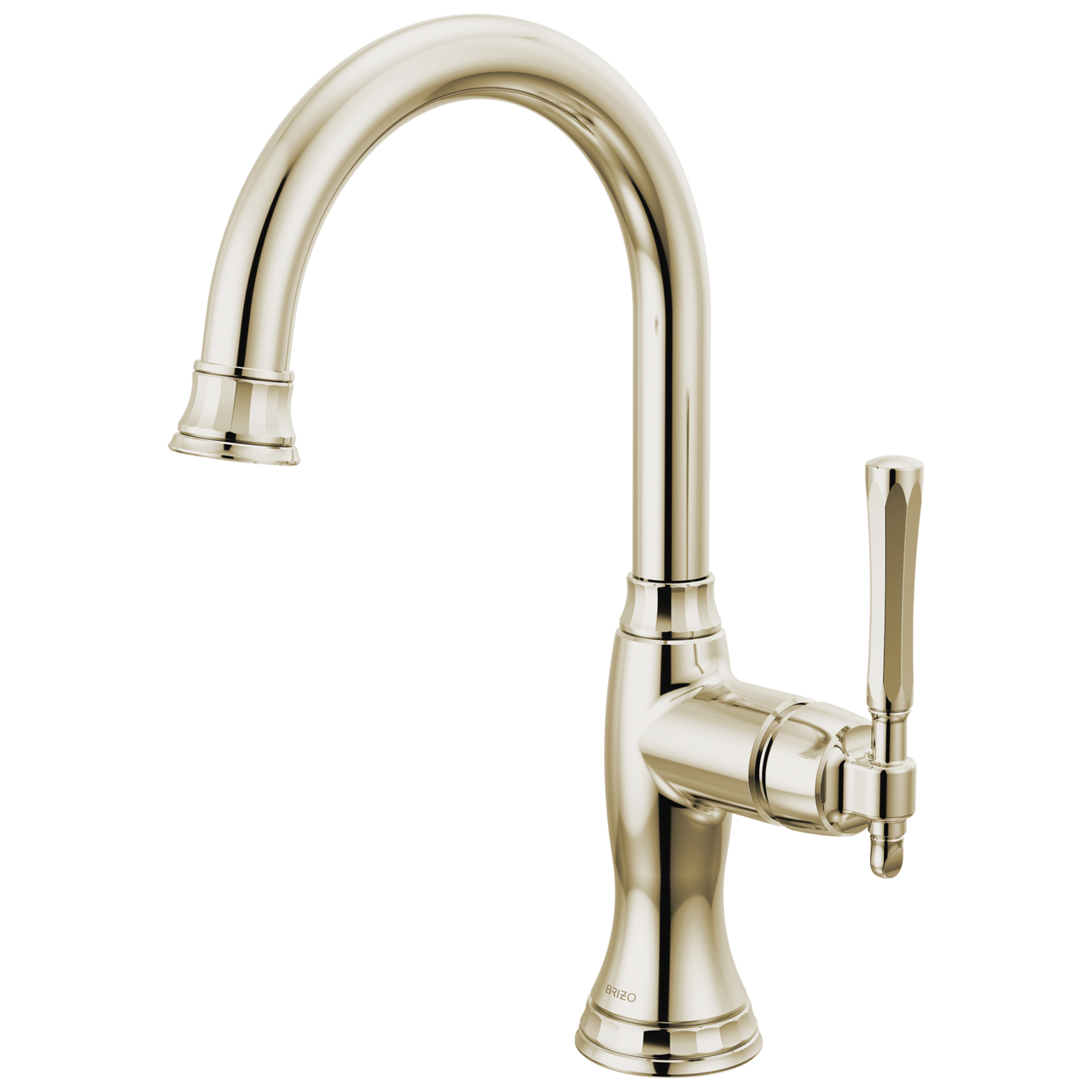Brizo The Tulham Kitchen Bar Faucet in Polished Nickel Finish - 61058LF-PN