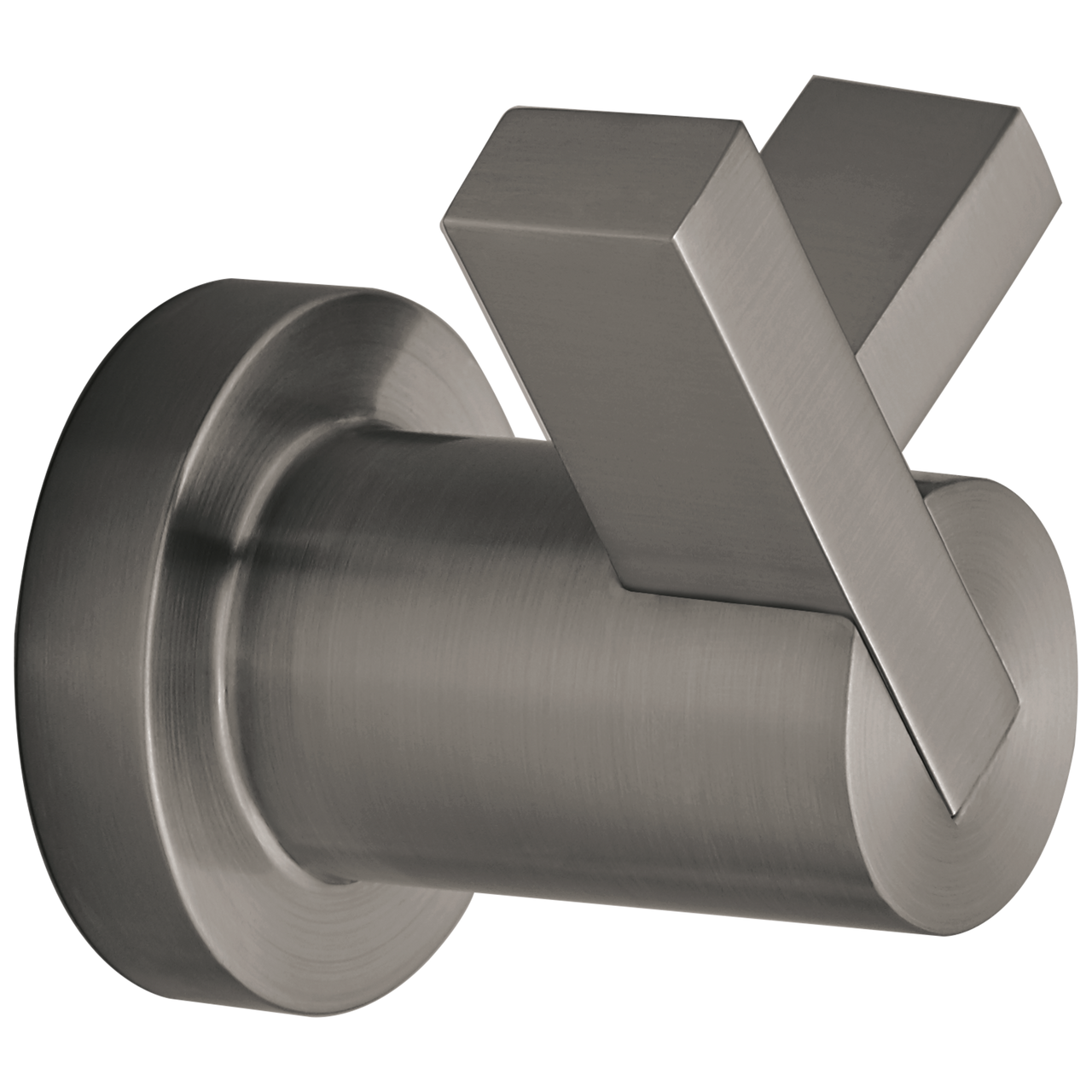 Brizo Litze Double Robe Hook in Luxe Steel Finish - 693535-SL