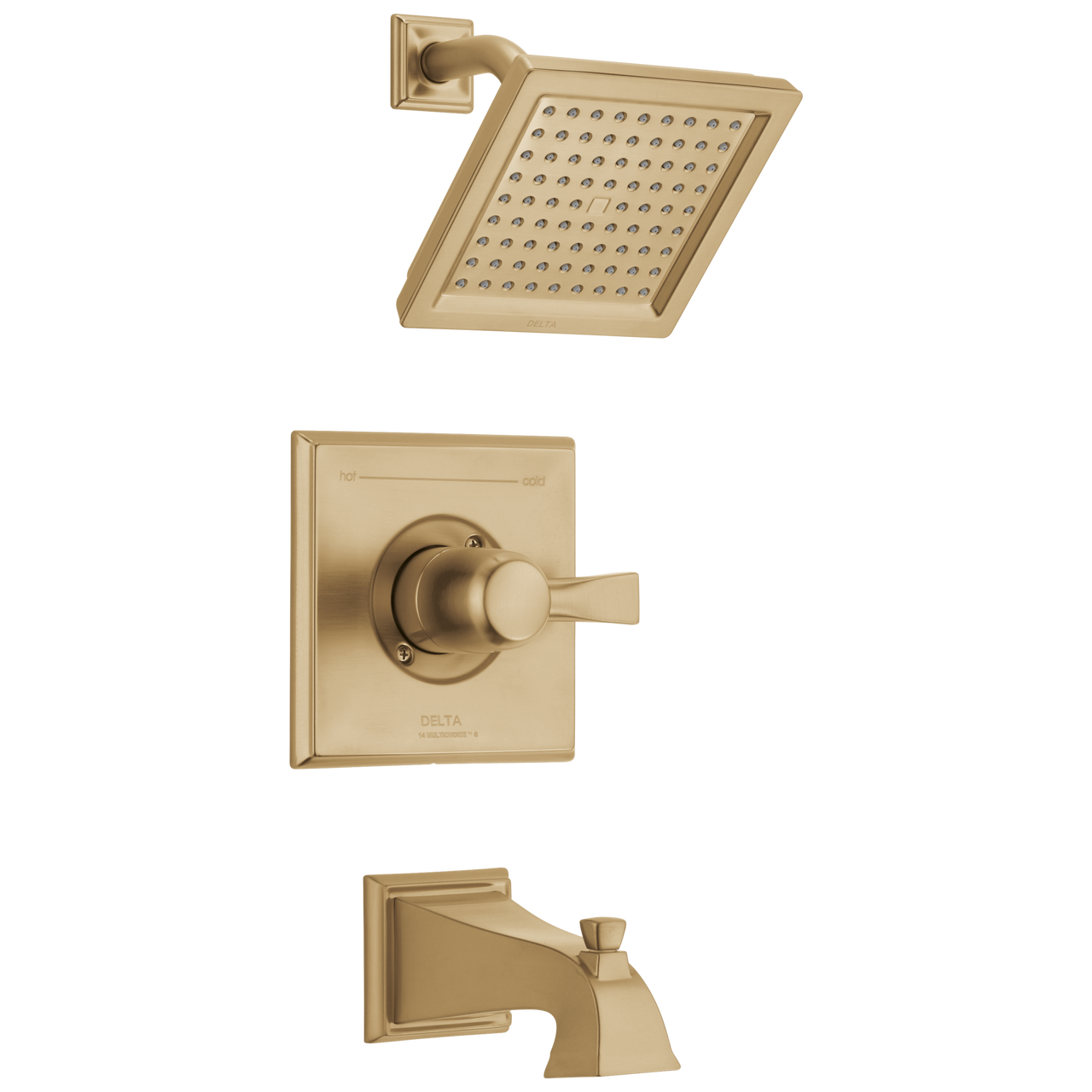 Delta T14451-CZH2O Dryden Monitor(R) 14 Series Tub and Shower Trim CHAMPAGNE BRONZE