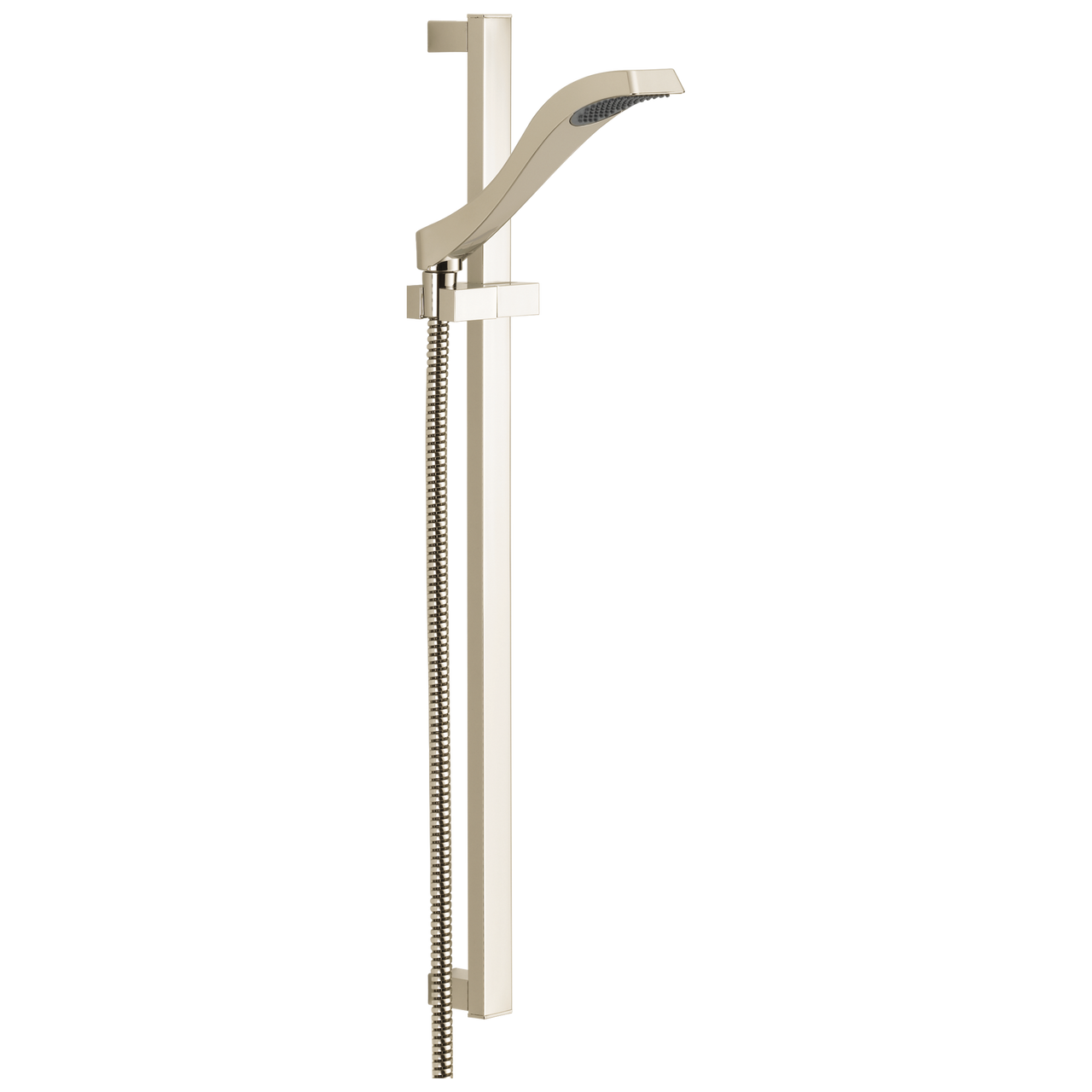 Delta Dryden Premium Single-Setting Slide Bar Hand Shower in Polished Nickel Finish - 57051-PN