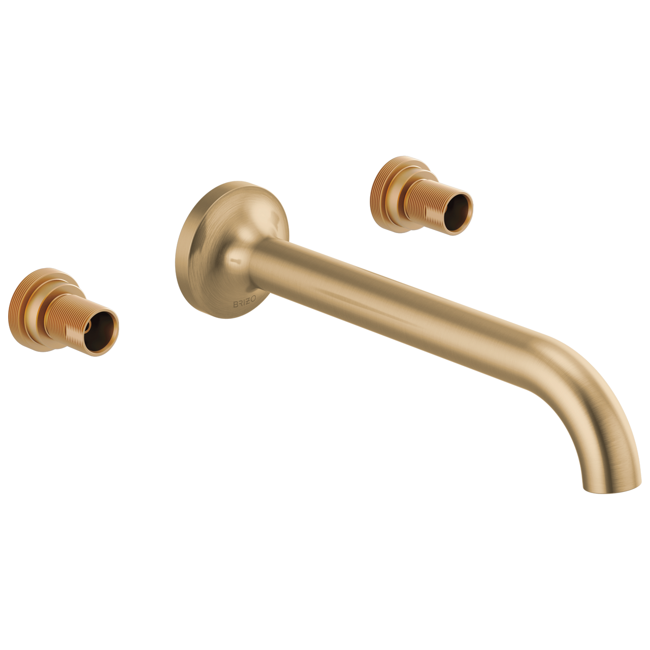 Brizo Odin Two-Handle Wall Mount Lavatory Faucet - Less Handles in Luxe Gold Finish - T65875LF-GLLHP