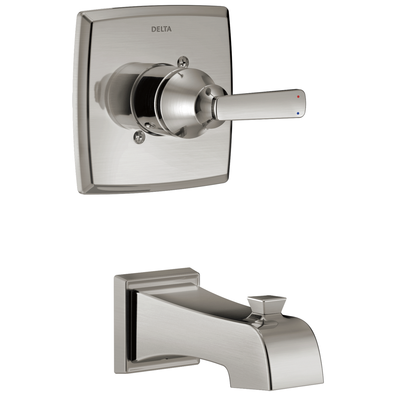 Delta Ashlyn Monitor 14 Series Tub Trim in Stainless Finish - T14164-SS