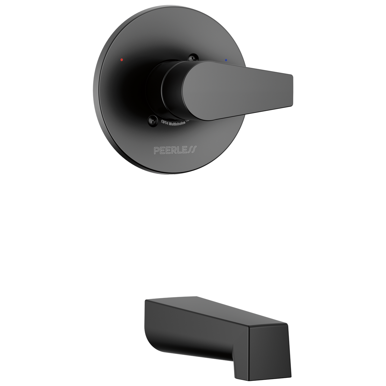 Peerless Faucets Xander Tub Only Trim Kit in Matte Black Finish - PTT14119-BL