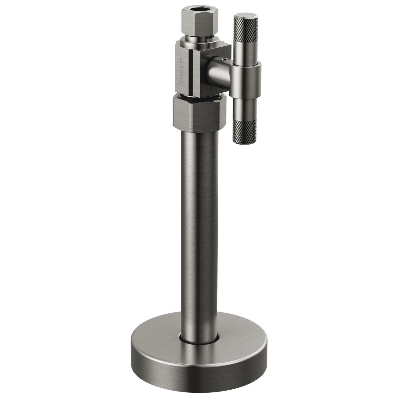 Brizo Litze Straight Supply Stop Valve with Lever Handle in Luxe Steel Finish - BT021205-SL