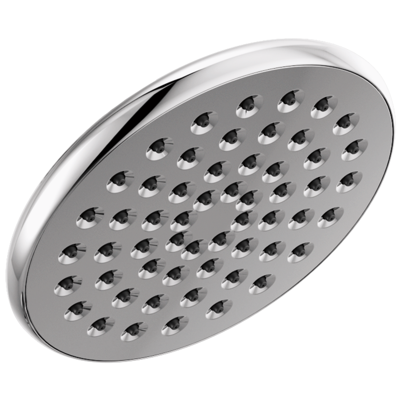 Delta Universal Showering Single-Setting Raincan Shower Head in Chrome Finish - 52433