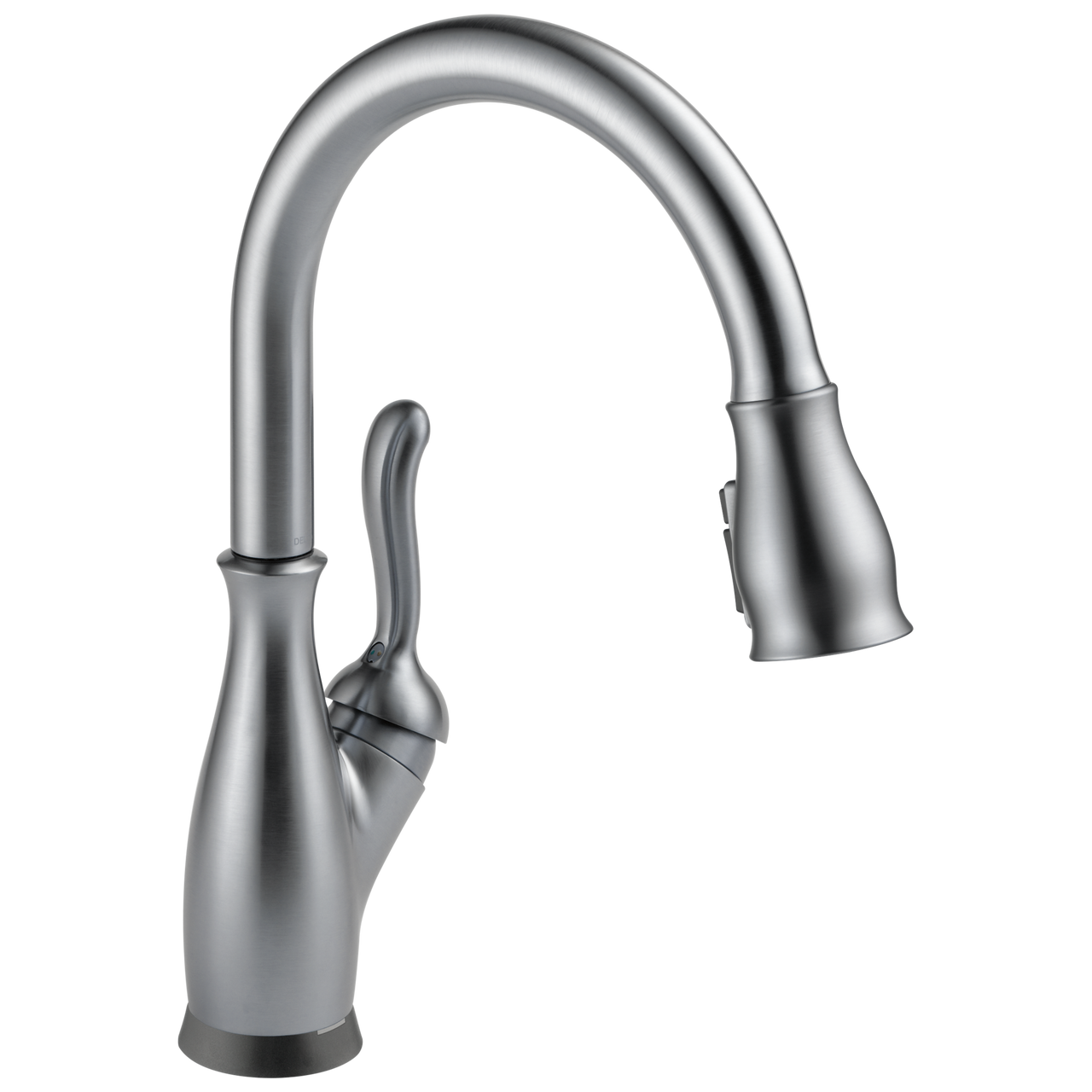 Delta Leland VoiceIQ Single Handle Pull-Down Faucet with Touch2O Technology in Arctic Stainless Finish - 9178TV-AR-DST