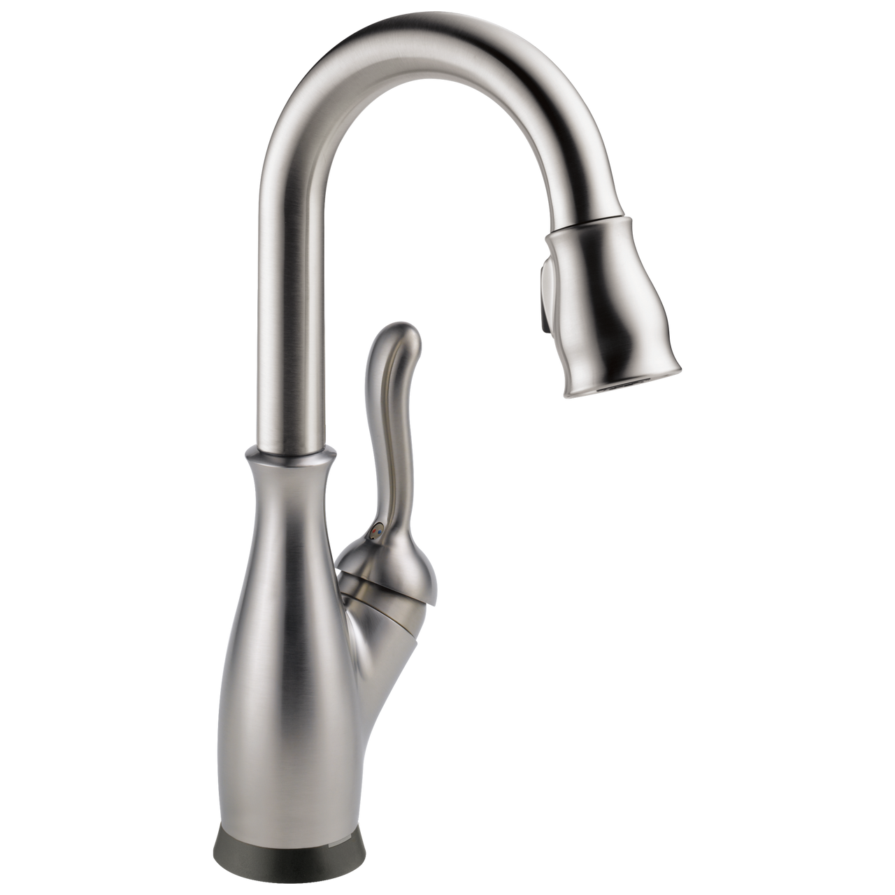 Delta Leland Single Handle Pull-Down Bar / Prep Faucet with Touch2O Technology in Spotshield Stainless Finish - 9678T-SP-DST