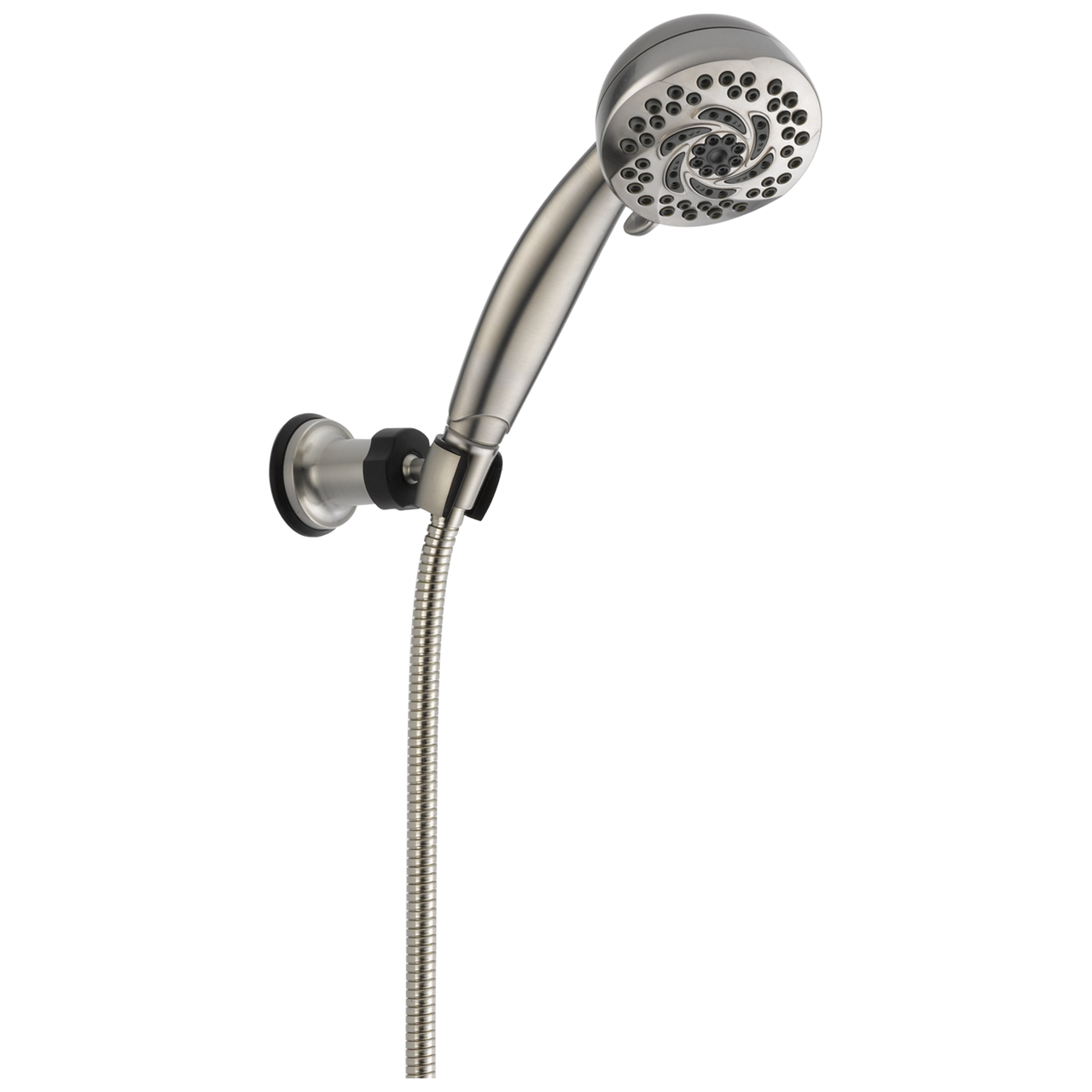 Delta Universal Showering Premium 5-Setting Fixed Wall Mount Hand Shower in Stainless Finish - 55436-SS-PK