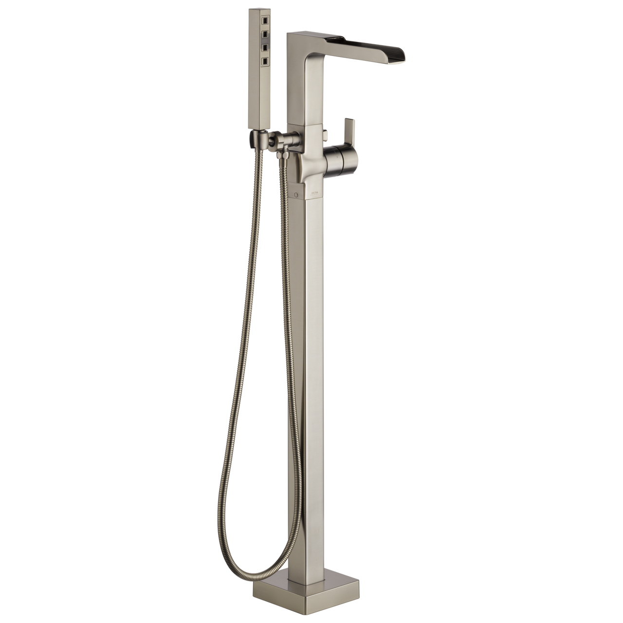 Delta T4774 ZURA Roman Tub with Hand Shower Trim Chrome