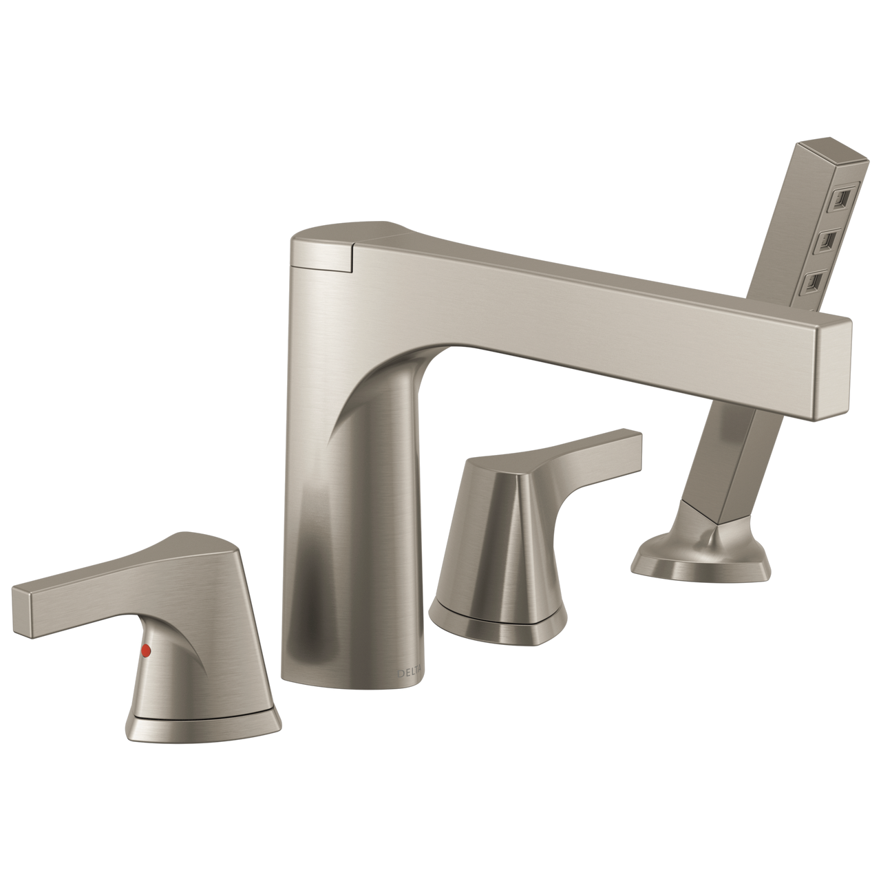 Delta T4774-SSFL ZURA Floor Mount Tub Filler Trim Stainless