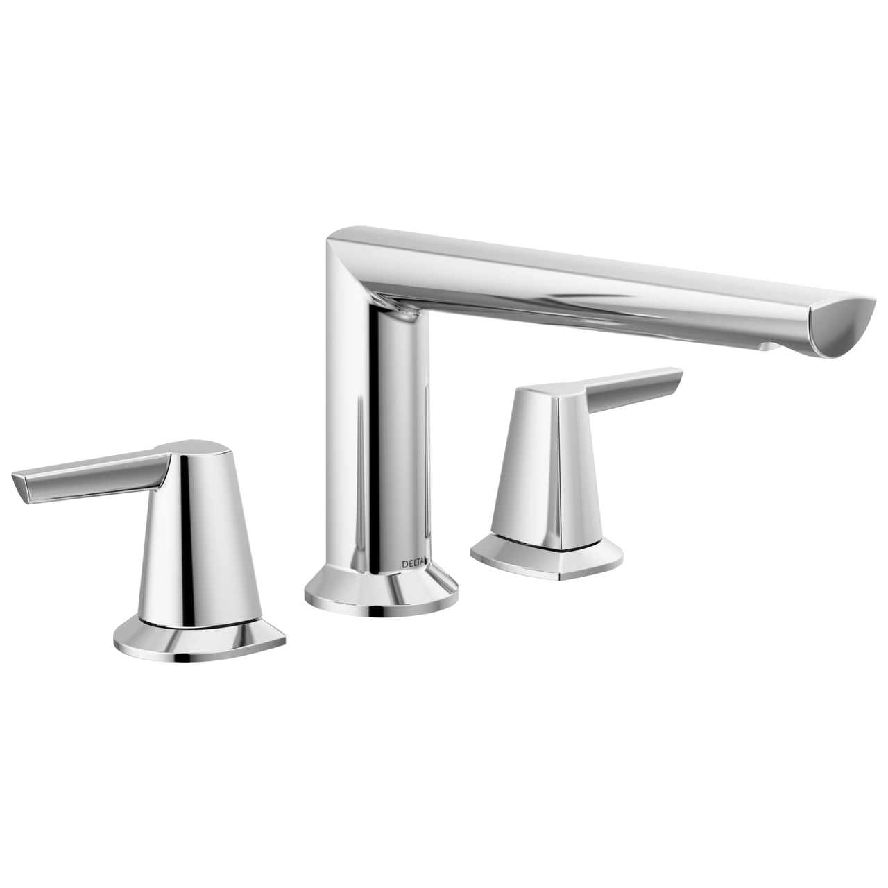 Delta Galeon 3-Hole Roman Tub Trim in Lumicoat Chrome Finish - T2771-PR
