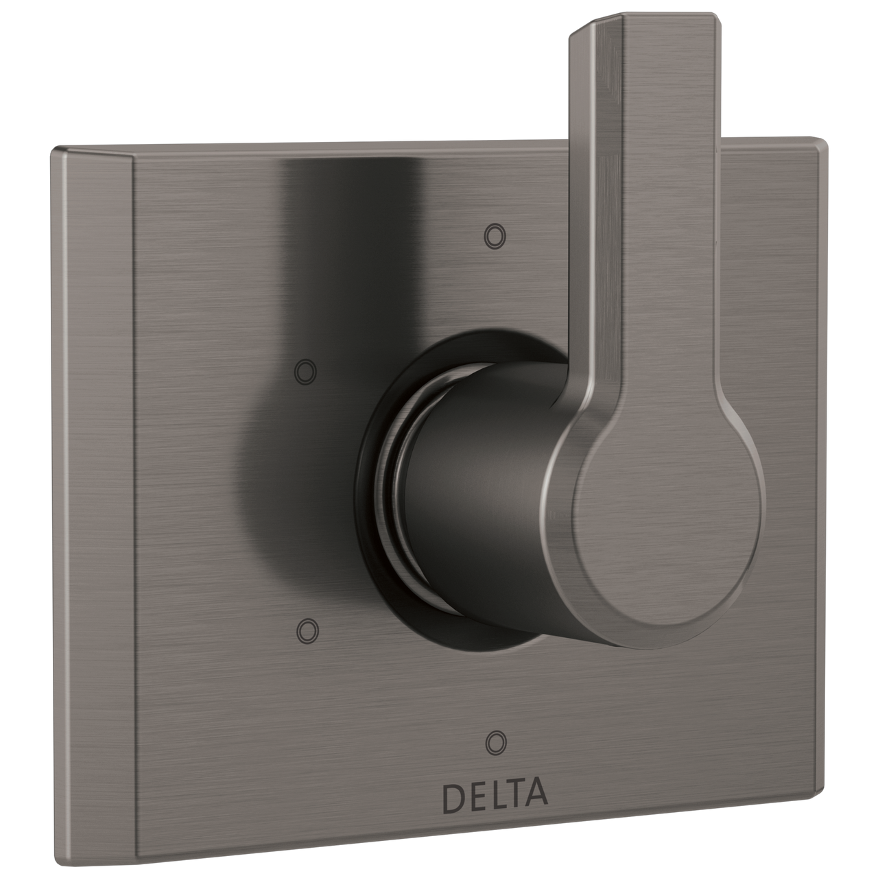 Delta Pivotal 6-Setting 3-Port Diverter Trim in Lumicoat Black Stainless Finish - T11999-KS-PR