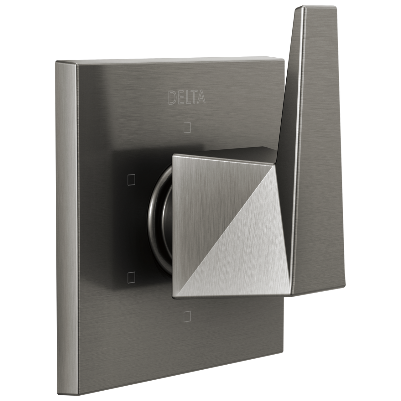 Delta Trillian 6-Setting Diverter Trim in Lumicoat Black Stainless Finish - T11943-KS-PR