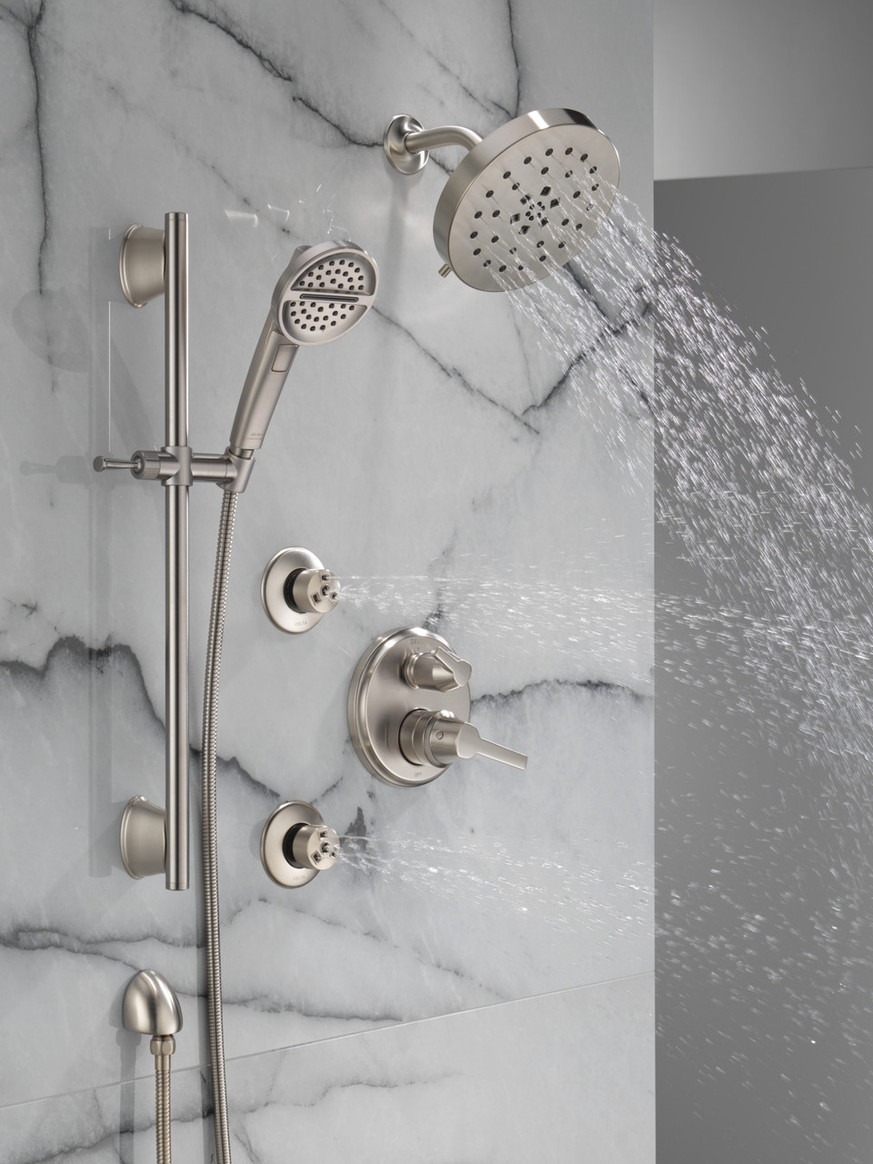 Delta Galeon 14S Integrated Diverter Trim - 6 Setting