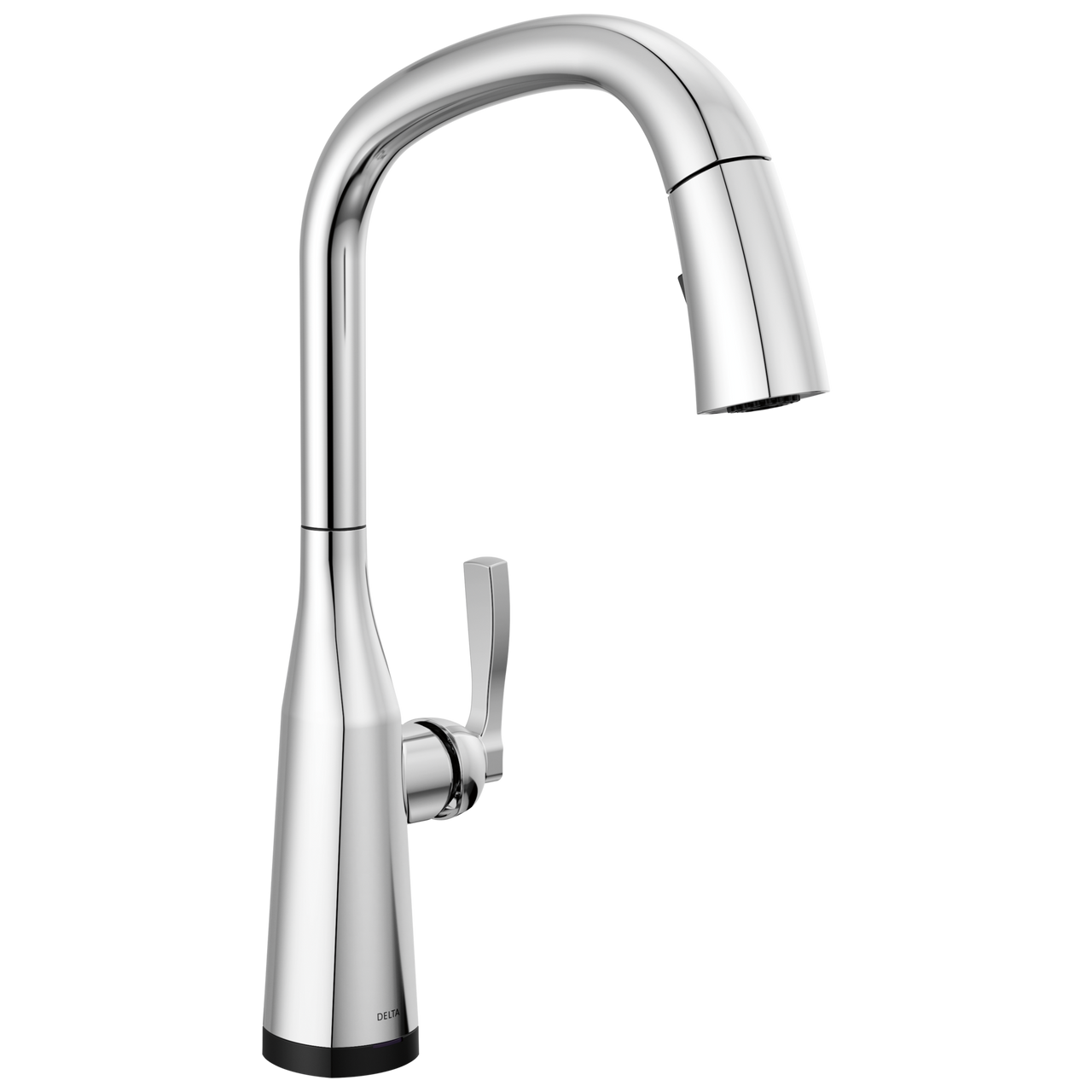 Delta Stryke Single Handle Pull Down Kitchen Faucet with Touch 2O Technology in Lumicoat Chrome Finish - 9176T-PR-DST