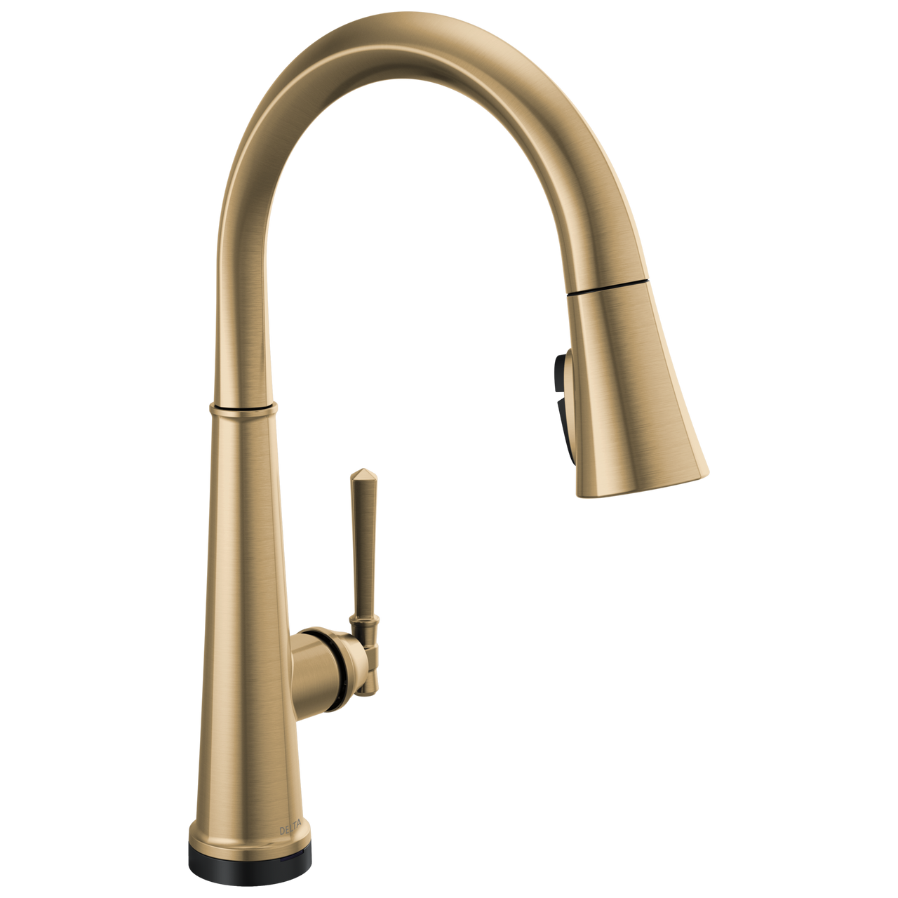 Delta Emmeline Single Handle Pull Down Kitchen Faucet with Touch2O Technology in Lumicoat Champagne Bronze Finish - 9182T-CZ-PR-DST